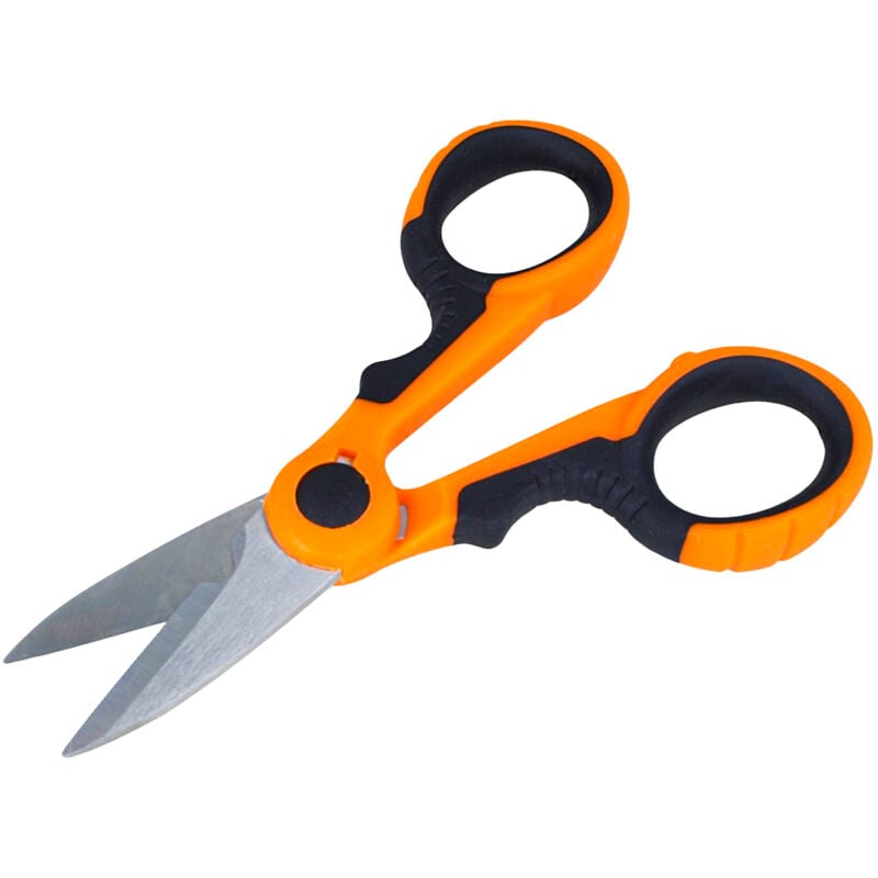 foto del prodotto forbici per elettricisti 140mm taglia e spelacavi spelafili in acciaio inossidabile