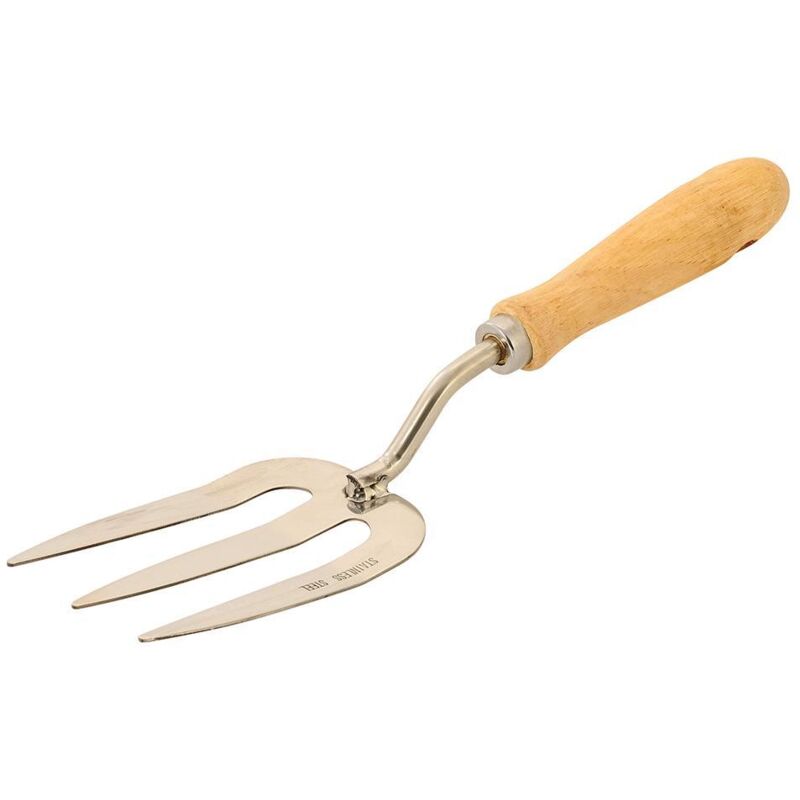 foto del prodotto forca da giardinaggio in acciaio inox 270 mm