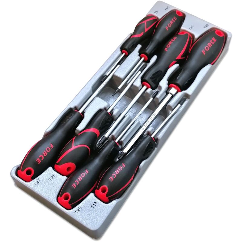 foto del prodotto force cacciavite a stella punte torx assortimento di 8 cacciaviti
