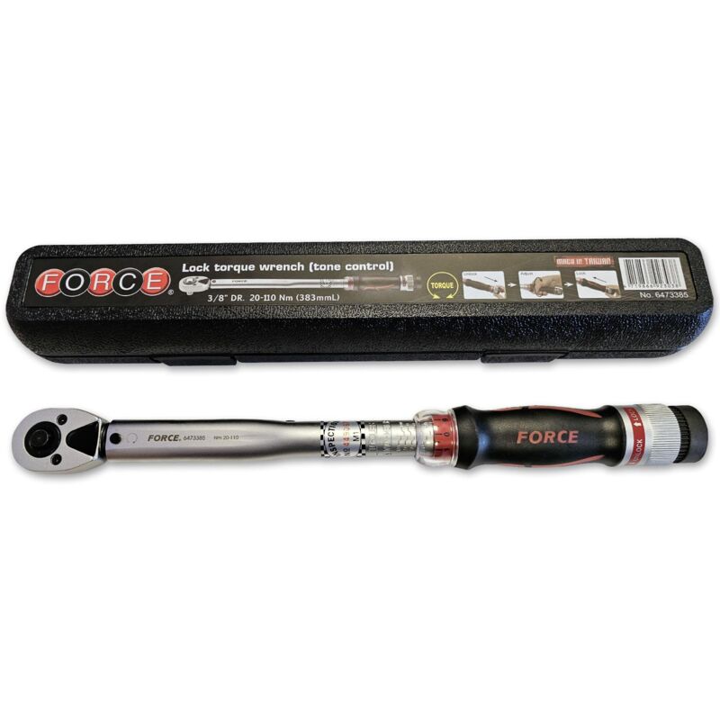 foto del prodotto force chiave dinamometrica reversibile destra sinistra 3 8 20 110 nm