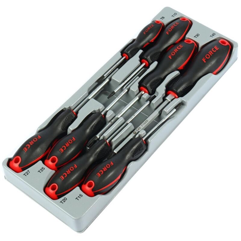 foto del prodotto force set di 8 cacciaviti a stella da t8 a t40