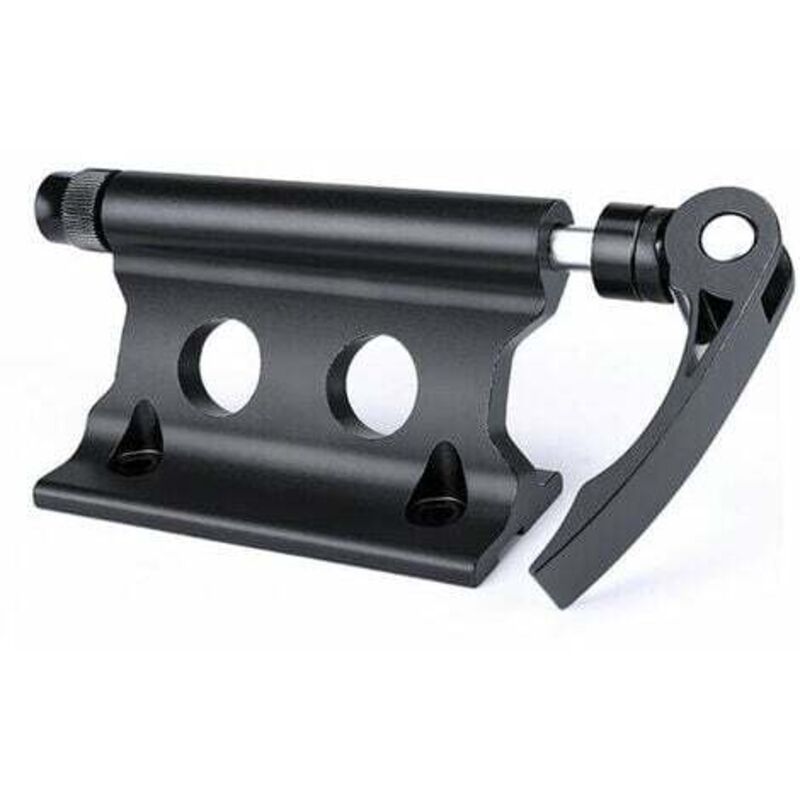 foto del prodotto forcella in alluminio e portabiciclette a sgancio rapido per rimorchio o portapacchi per camion con clip fissa per forcella anteriore per bici a