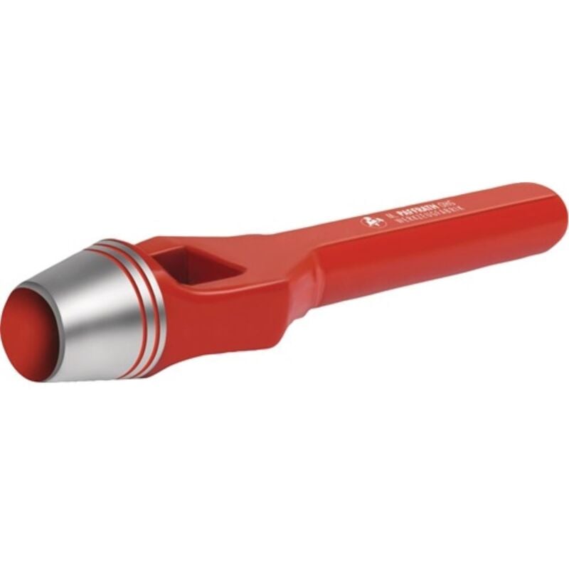 foto del prodotto forchetta a forare henkellocheisen, foro da 2 mm, rossa