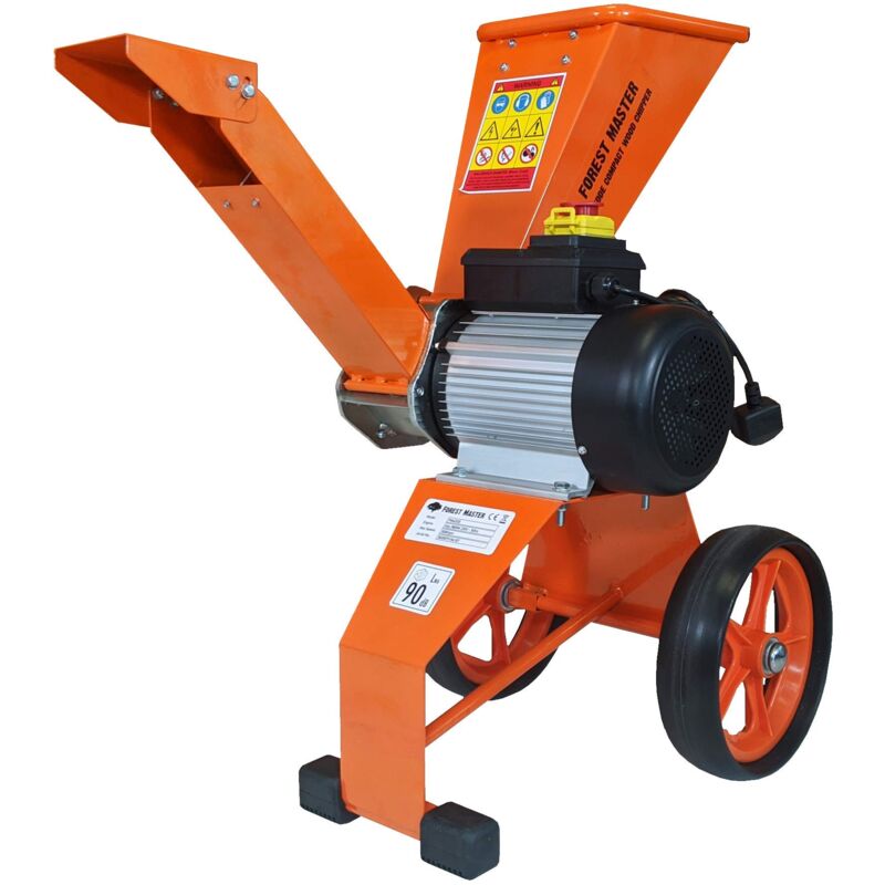 foto del prodotto forest master cippatore elettrico cippatrice elettrica compatta 4 cv a trasmissione diretta fm4dde