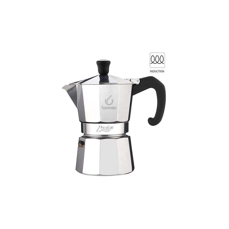 foto del prodotto forever caffettiera espresso miss moka prestige induzione 9 tazze riess kelomat