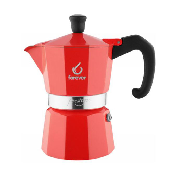 foto del prodotto forever caffettiera miss moka la rossa 6 tazze