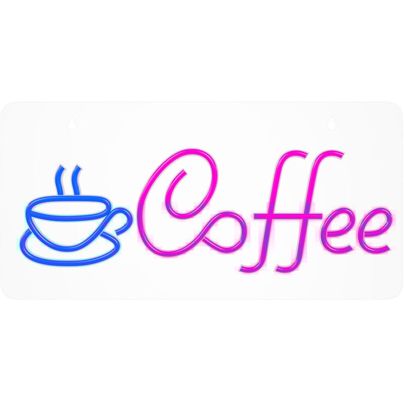 foto del prodotto forever neon plexi led caff rosa blu neolia