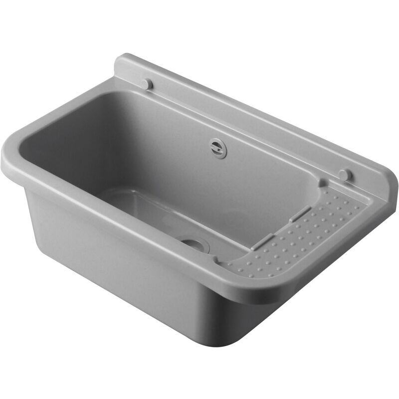 foto del prodotto forlani lavatoio 60x34x21 cm in polipropilene 17l pilozzo 60 grigio