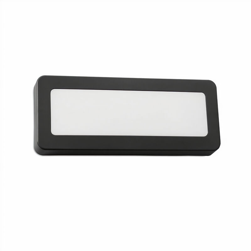 foto del prodotto forlight aplique ip65 grove diffuser rectangular led 3w 4000k negro