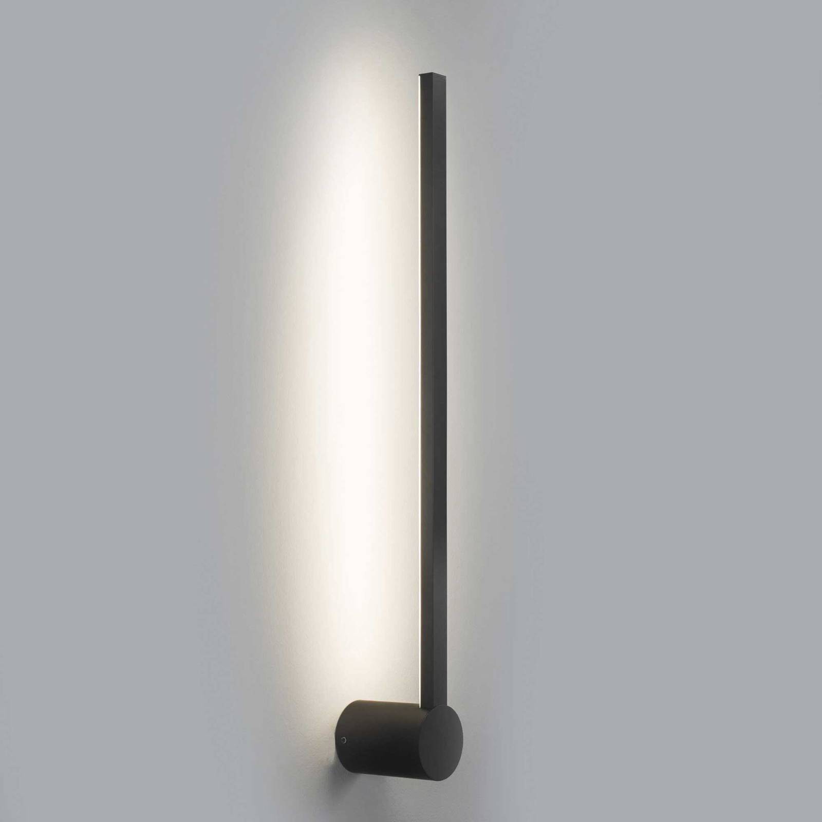 foto del prodotto forlight applique led per il bagno passeggio nova, 60 cm, nero