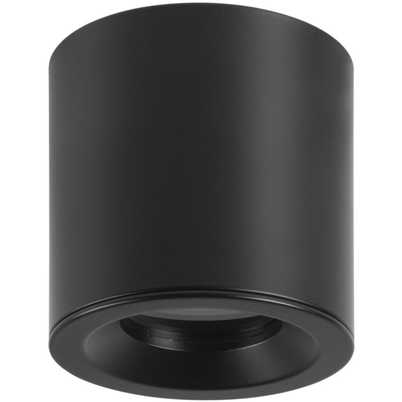 foto del prodotto forlight fab faretto a soffitto tubolare di 85mm di diametro per lampadina gu10 di colore nero