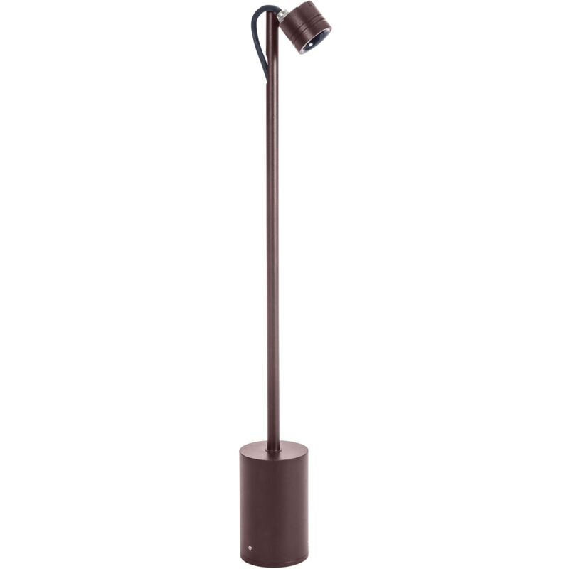foto del prodotto forlight fint baliza estaca exterior con luz blanco c lido 3000k en color marr n