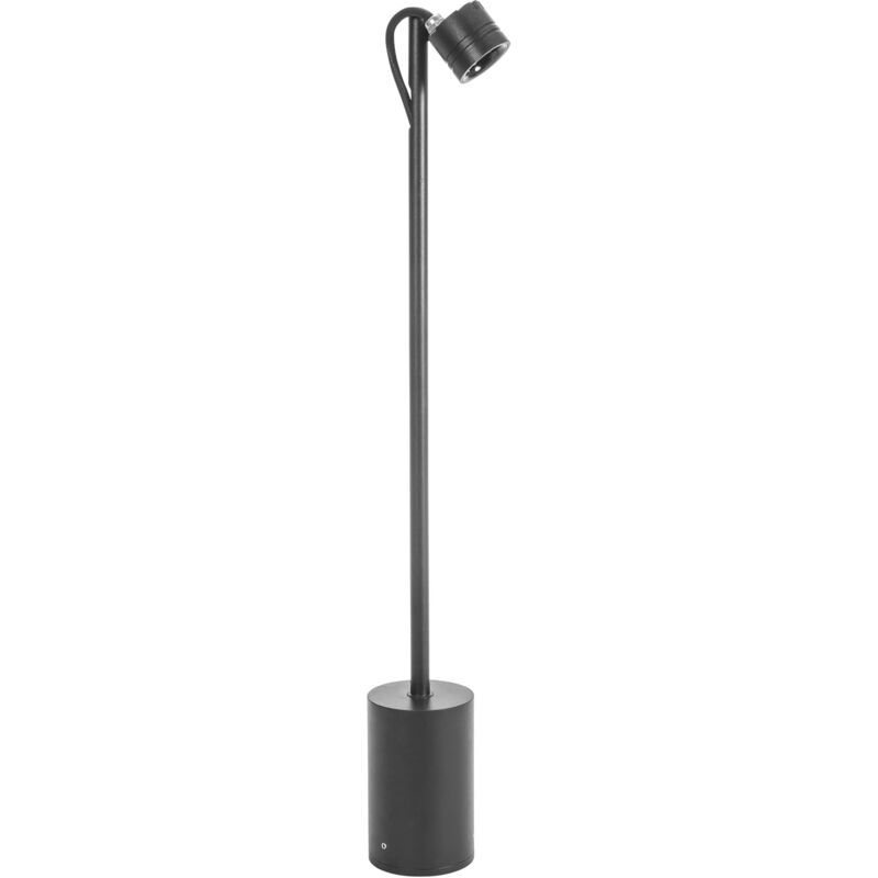 foto del prodotto forlight fint baliza negra con led blanco c lido 3000k