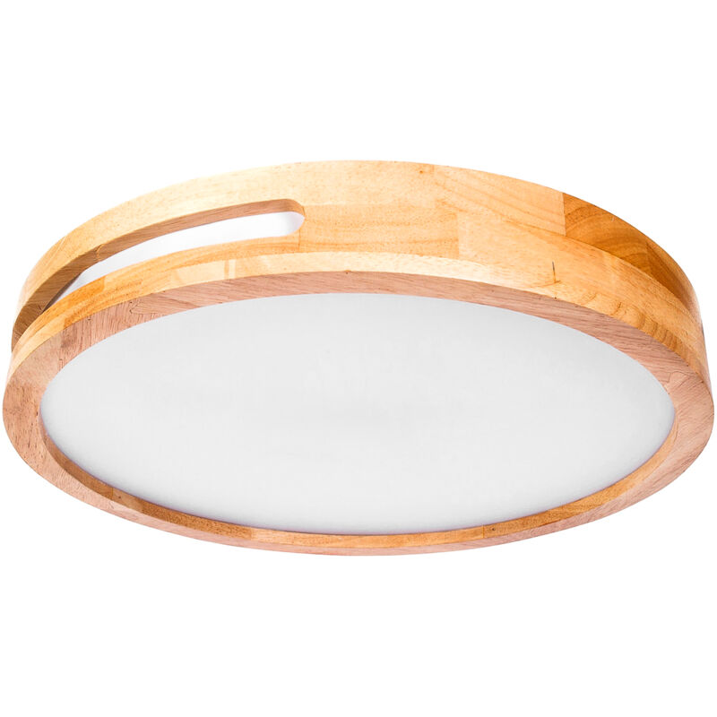 foto del prodotto forlight plaf n ip20 lu led 22.5w blanco neutro 4000k on off madera clara