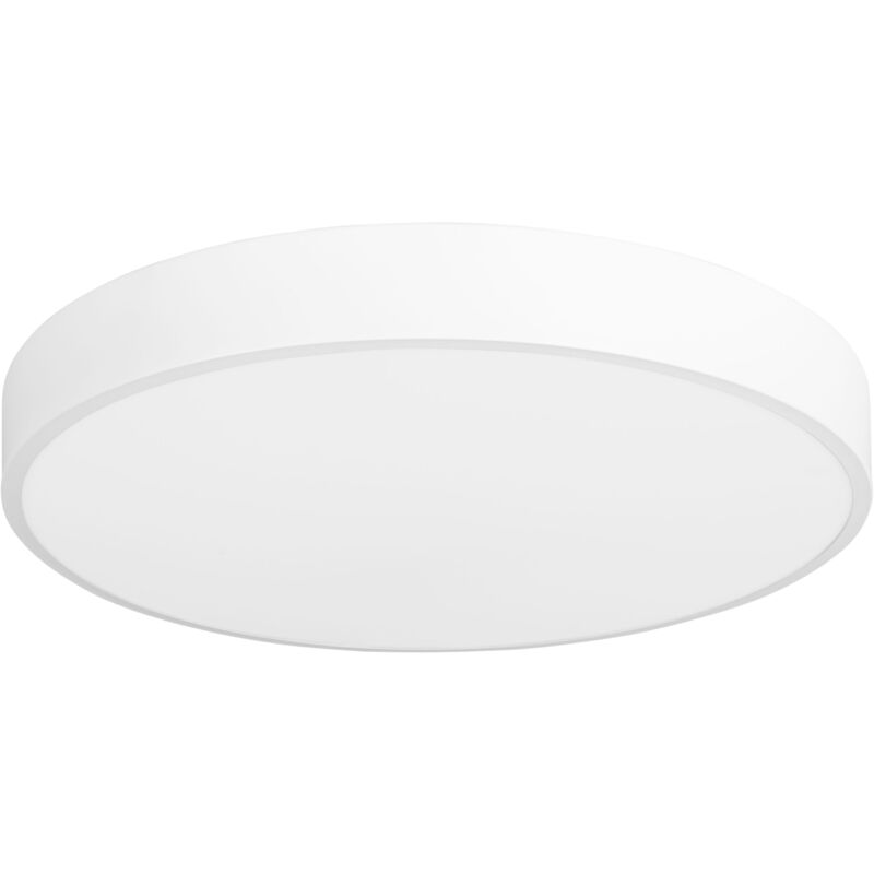 foto del prodotto forlight stac plafoniera a led da 40cm per esterno con luce neutra 4000k in acciaio di colore bianco