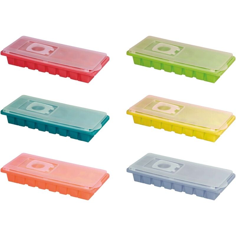foto del prodotto forma ghiaccio con coperchio 6 colori assortiti
