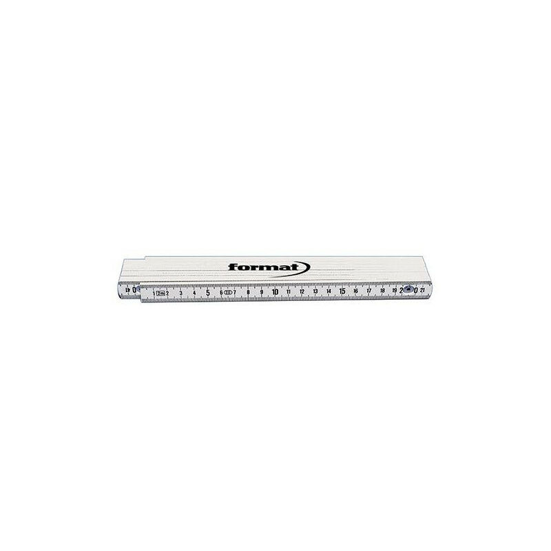 foto del prodotto format misurazione pieghevole in plastica 2mx16mm bianco