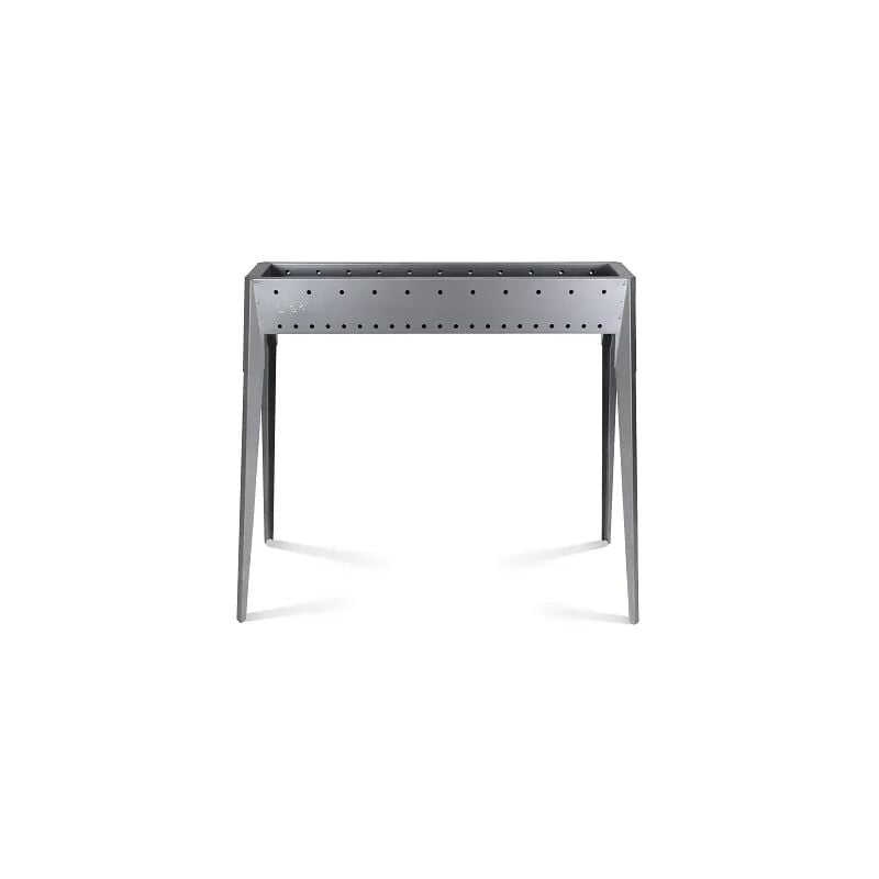 foto del prodotto fornacella per arrosticini lisa miami 800f barbecue a carbone in ferro alluminato
