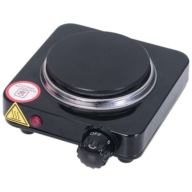 foto del prodotto fornello el 1p 9,5cm nero 500w 1f18 - ardes