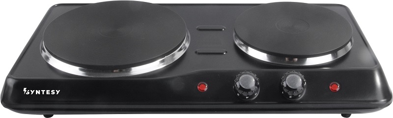 foto del prodotto fornello elettrico 2500w 2 piastre syntesy