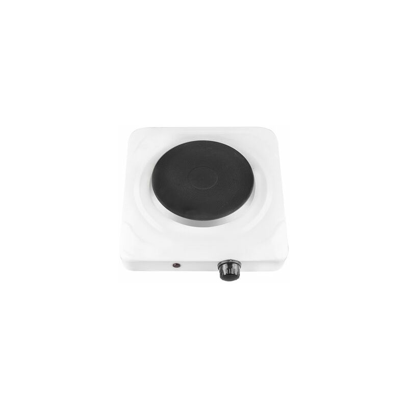 foto del prodotto fornello elettrico bianco 1 fuoco 1000w küken