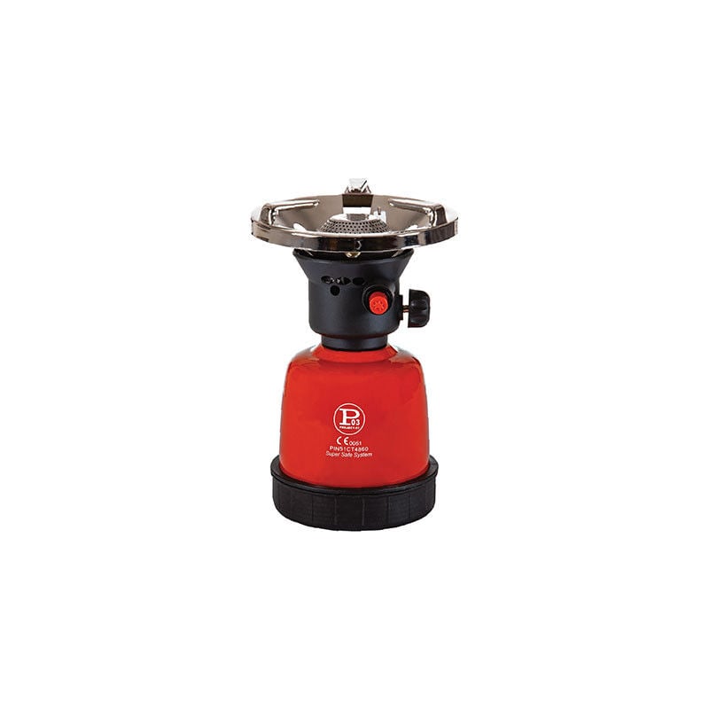 foto del prodotto fornello gas a cartuccia piezo cook • acciaio verniciato kw 2,2 gr/h 160