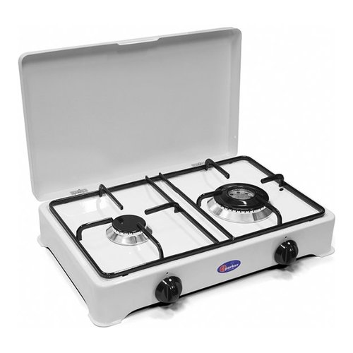 foto del prodotto fornello gas cf parker 2002cgp c gpl bianco