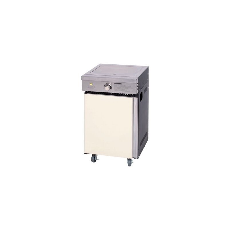 foto del prodotto fornello laterale inox luxury van per barbecue a gas 52x60x90h fraschetti