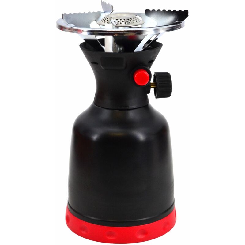 foto del prodotto fornello portatile awtools, modello piezo per cartucce de 190g, ideale per il campeggio e le attività all'aperto, design compatto, facile de da