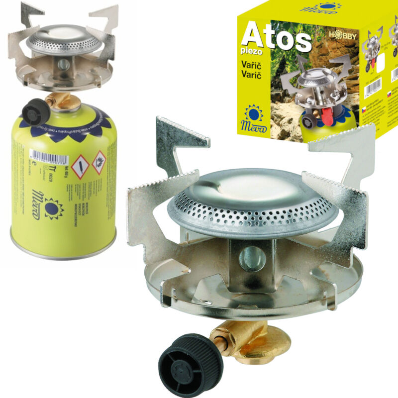 foto del prodotto fornello turistico a gas per cartucce gas con filettatura 7 16 atos 1,8kw