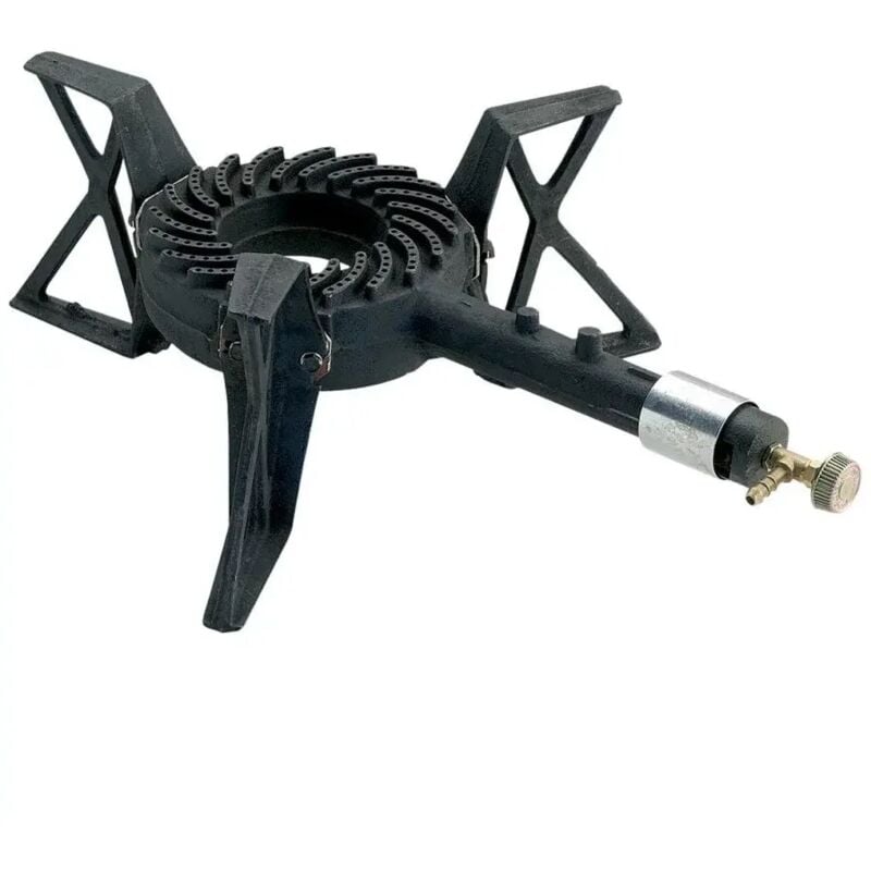 foto del prodotto fornellone a gas kemper con supporto per pentola 1 bruciatore