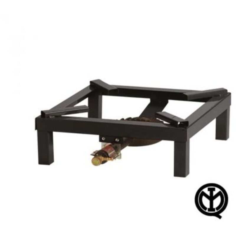 foto del prodotto fornellone gas per campeggio con telaio 45x45cm fornelletto per cucinare
