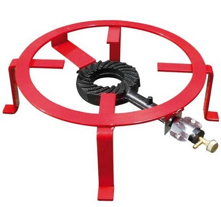 foto del prodotto fornellone tondo cm.50 c/rubinetto gpl