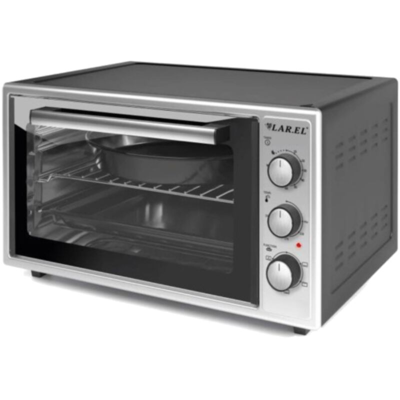 foto del prodotto fornetto cottura forno elettrico 35lt 1400w grill doppia teglia larel