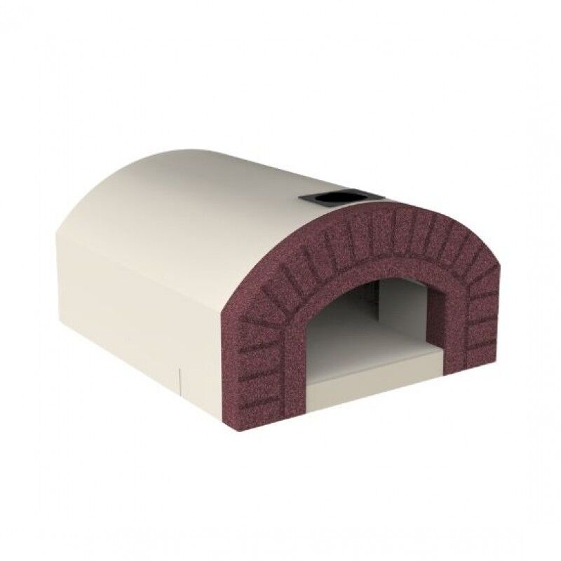 foto del prodotto forno a legna a base rettangolare 72x105 cm linea vz
