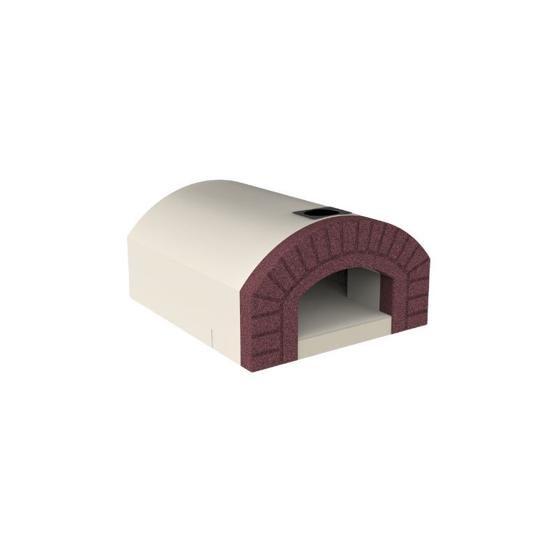 foto del prodotto forno a legna a base rettangolare 72x70 cm linea vz