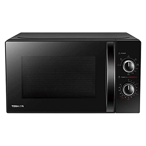 foto del prodotto forno a microonde con grill 20lt toshiba nero mw mg20pbk