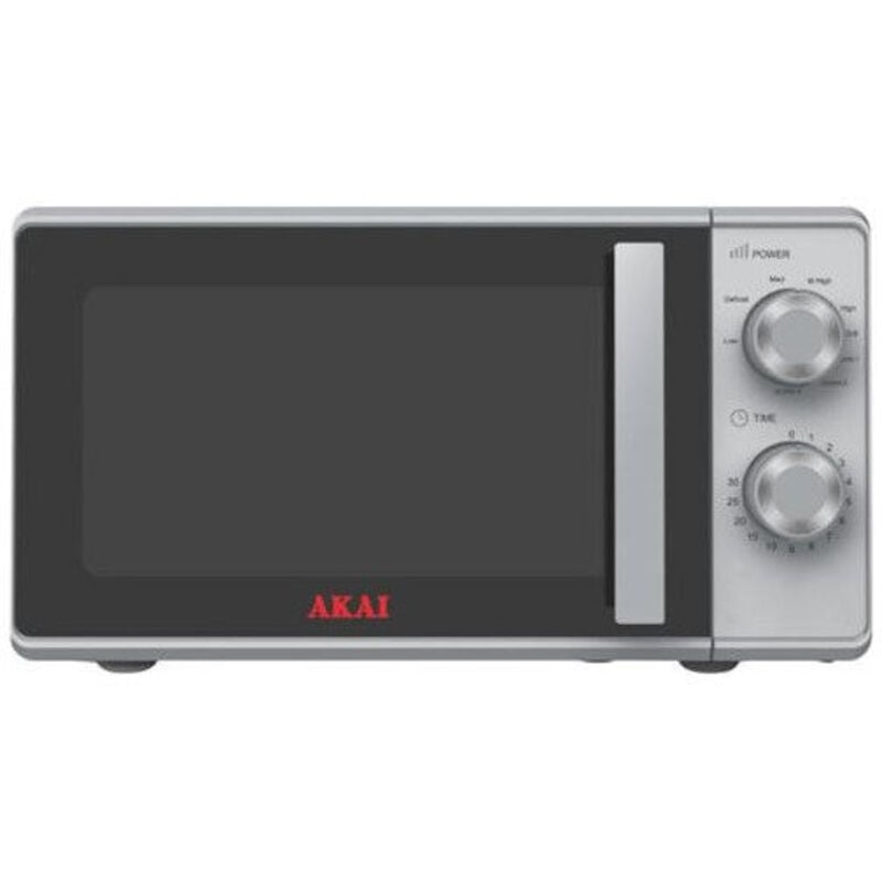 foto del prodotto forno a microonde con grill akmw204sl - 20 litri 700 watt - silver