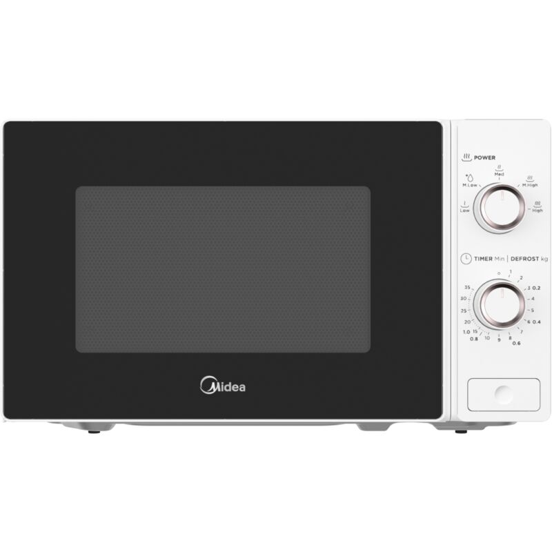 foto del prodotto forno a microonde mg720c2ats 20l 700w, bianco - midea