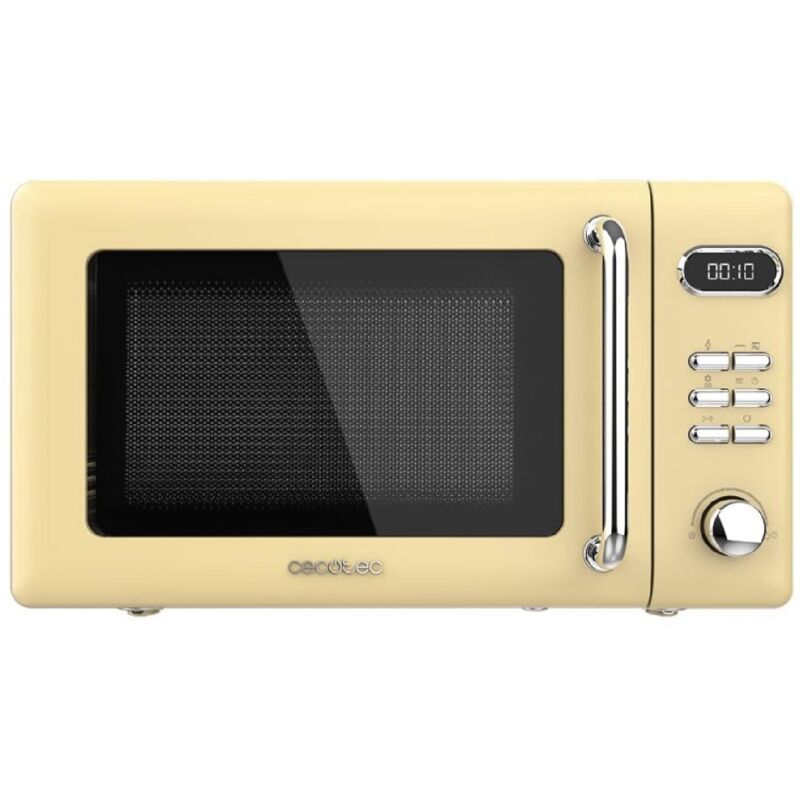 foto del prodotto forno a microonde retr proclean 5110 retro yellow cecotec