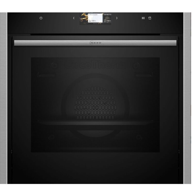 foto del prodotto forno a vapore 71l 60cm nero b64fs31n0 neff