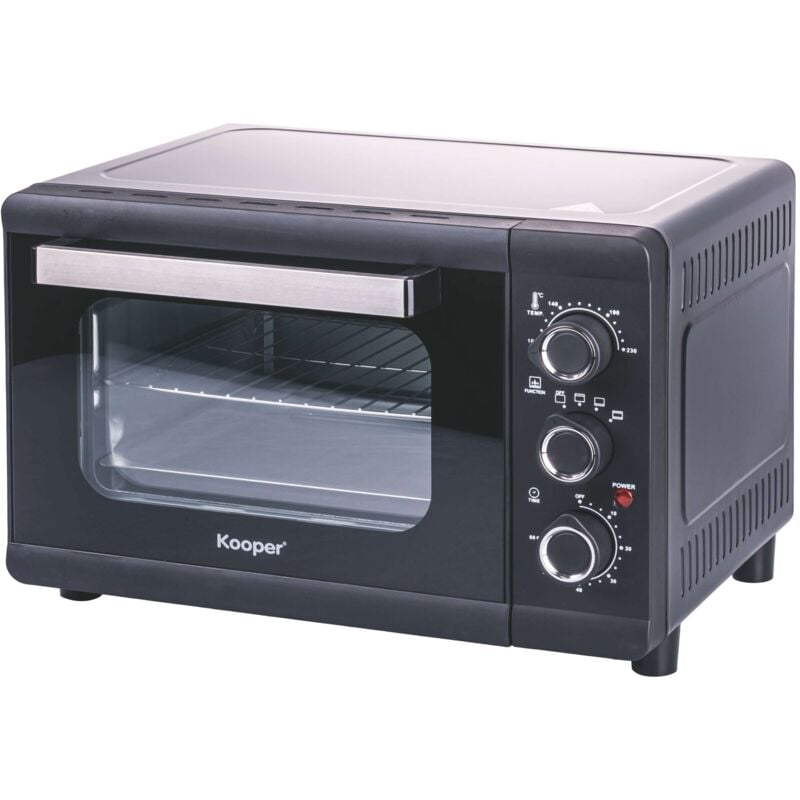 foto del prodotto forno elettrico 32l 1380w nero con luce