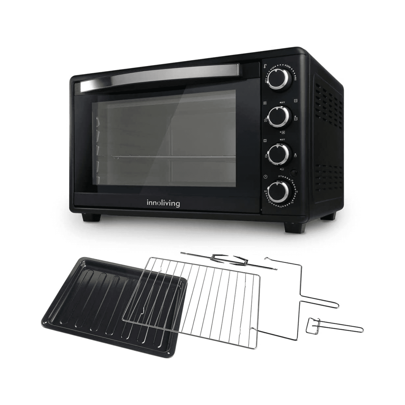 foto del prodotto forno elettrico 45l con ventilazione e girarrosto innoliving inn-792