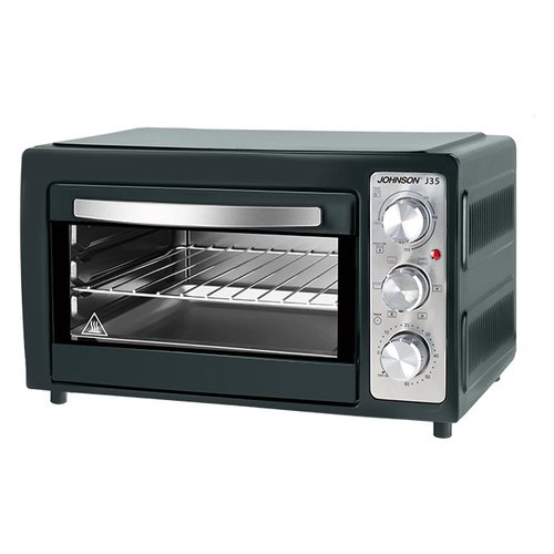 foto del prodotto forno elettrico johnson serie j j35 black e silver