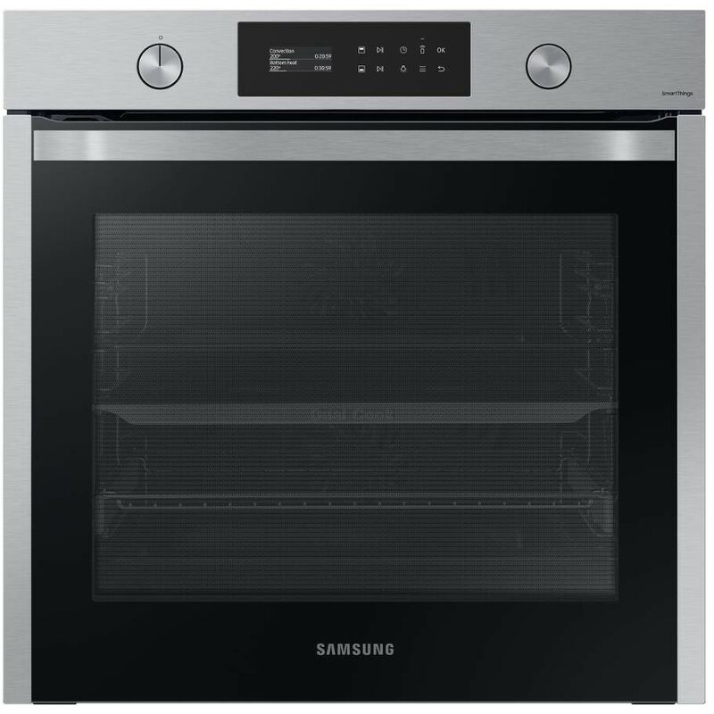 foto del prodotto forno elettrico multifunzione da incasso pulizia pirolitica samsung nv75a6579rset acciaio inossidabile
