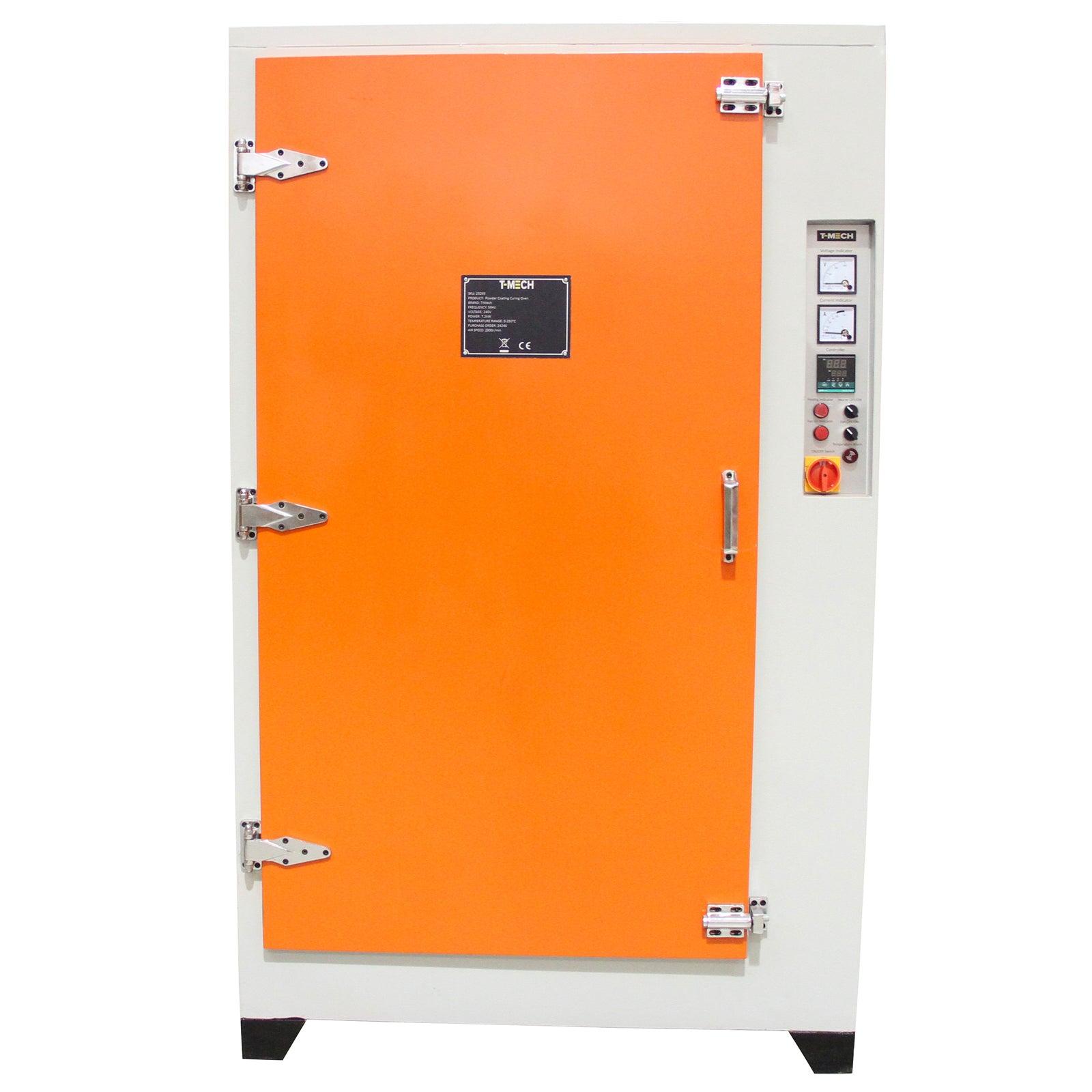 foto del prodotto forno elettrico professionale t mech per verniciatura a polvere 7.2kw, 250 c max