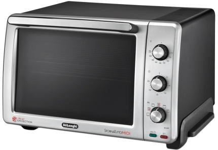 foto del prodotto forno elettrico sfornatutto eo24752 midi silver e black 0118473304