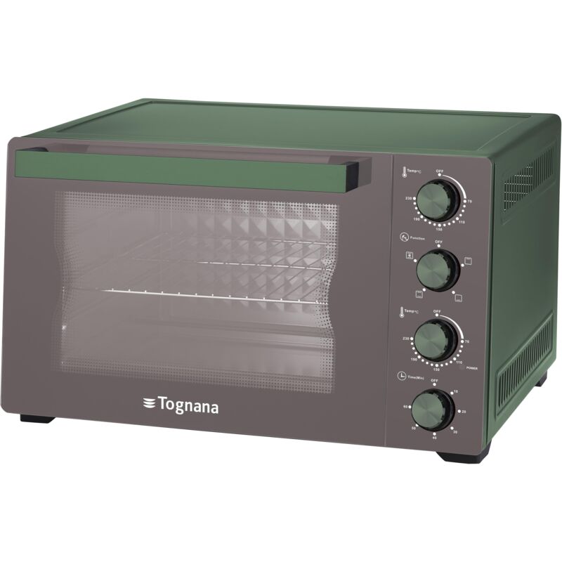 foto del prodotto forno elettrico ventilato iridea verde 35 litri