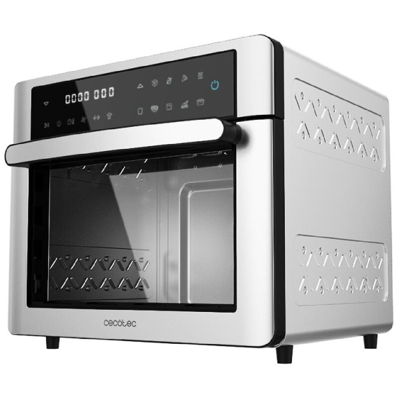 foto del prodotto forno friggitrice ad aria bake fry 3000 steel touch cecotec
