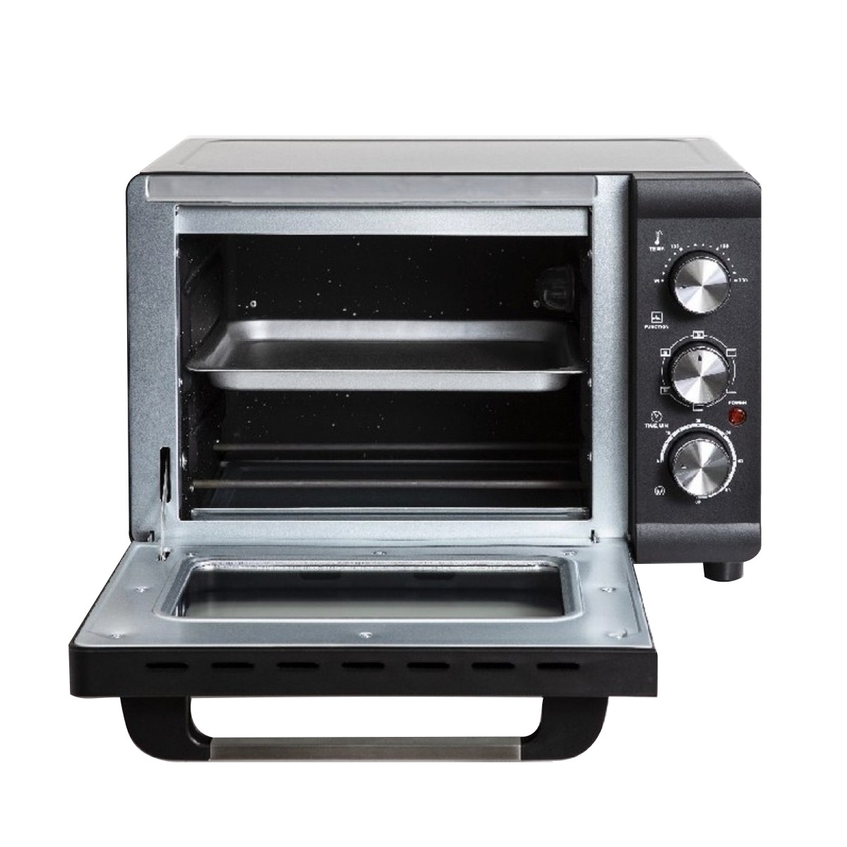 foto del prodotto forno micheal, nero, ferro, 45,6x30,8x38,5 cm, bimar